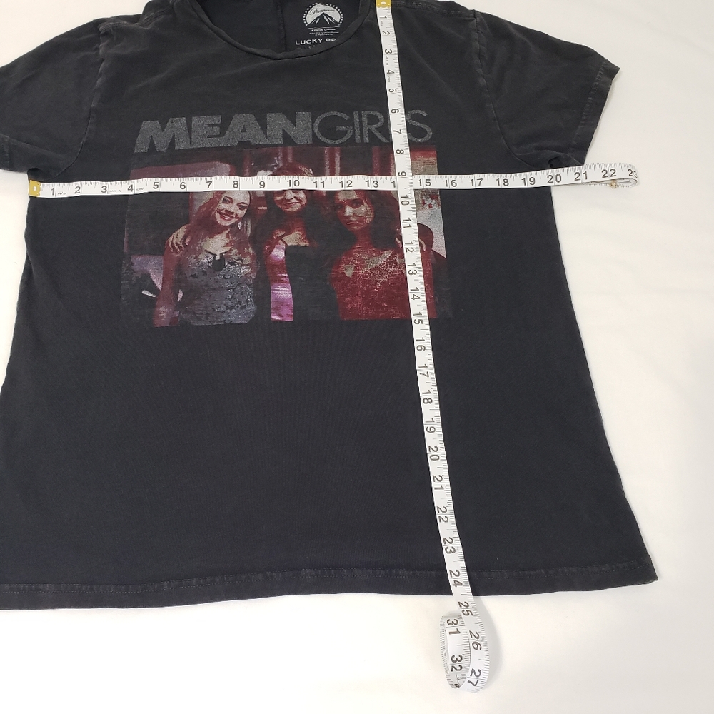 Lucky Brand Collab Paramount Films Rare Mean Girls T-shirt Women's Small Black - Picture 5 of 8